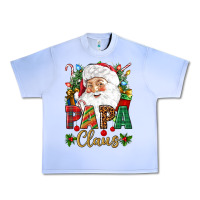 Grape Ice Papa Claus Christmas Urban Heavy Tee - NancyCooperArtShop