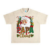 Sandshell Papa Claus Christmas Urban Heavy Tee - NancyCooperArtShop
