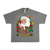 Tornado Papa Claus Christmas Urban Heavy Tee - NancyCooperArtShop