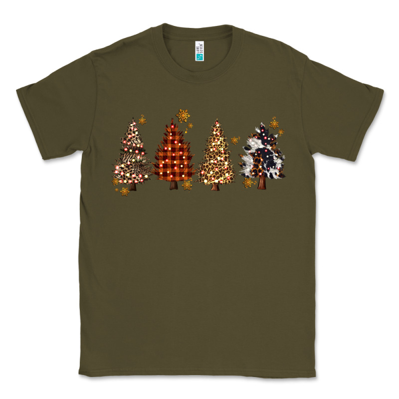 Howdy Christmas Trees Classic Tee by MaliasSmallBusiness | Teevron