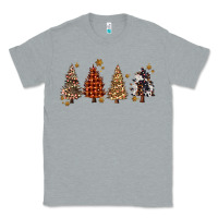 Heather Grey howdy christmas trees Classic Tee - MaliasSmallBusiness