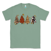 Sage howdy christmas trees Classic Tee - MaliasSmallBusiness
