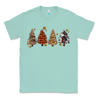 Seafoam howdy christmas trees Classic Tee - MaliasSmallBusiness