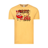Vintage Mustard nurses sleigh all day Vintage Tee - MaliasSmallBusiness