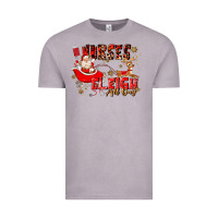 Vintage Zinc nurses sleigh all day Vintage Tee - MaliasSmallBusiness