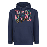 Navy team bride Heavyweight Hoodie - OliviaCreatesArt
