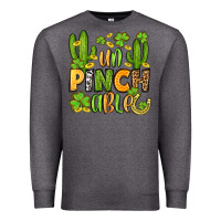Charcoal Heather un pinch able  st. patrick's day Premium Sweatshirt - OliviaCreatesArt