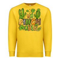 Lemon un pinch able  st. patrick's day Premium Sweatshirt - OliviaCreatesArt