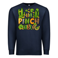 Navy un pinch able  st. patrick's day Premium Sweatshirt - OliviaCreatesArt