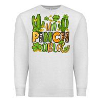 Oatmeal Heather un pinch able  st. patrick's day Premium Sweatshirt - OliviaCreatesArt