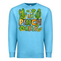 Ocean Blue un pinch able  st. patrick's day Premium Sweatshirt - OliviaCreatesArt