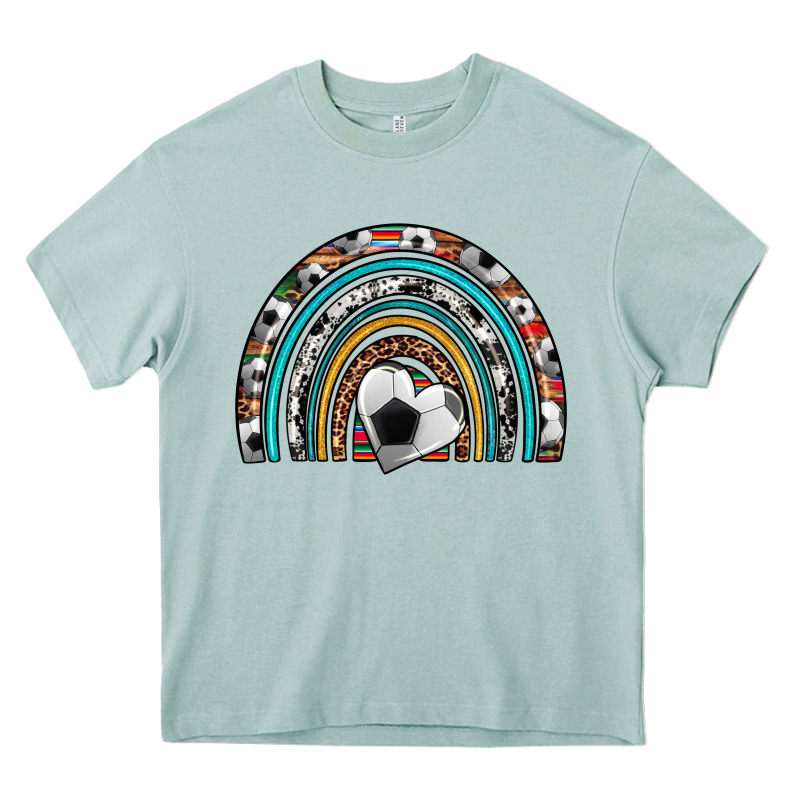 Soccer Rainbow Heavy Core Tee by Artiststas | Teevron