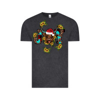 Vintage Black joy Sunflower Vintage Tee - JahusDesignShop