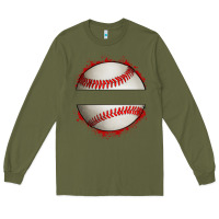 Army Green personalized baseball Long Sleeve Tee - Artiststas