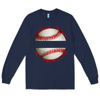Navy personalized baseball Long Sleeve Tee - Artiststas