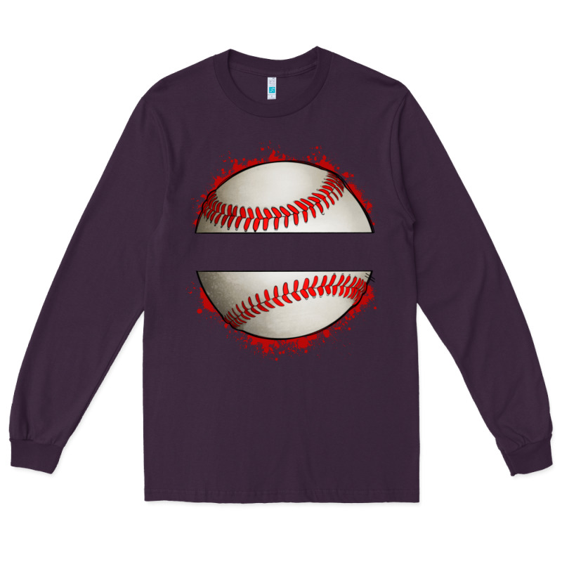 Personalized Baseball Long Sleeve Tee by Artiststas | Teevron
