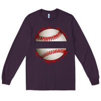 Plum personalized baseball Long Sleeve Tee - Artiststas