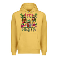 Antique Gold Let's fiesta with gnomies Mexico Premium Hoodie - HowdyJamesFarm