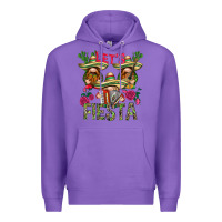 Purple Let's fiesta with gnomies Mexico Premium Hoodie - HowdyJamesFarm