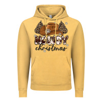 Vintage Mustard howdy christmas Vintage Hoodie - MaliasSmallBusiness