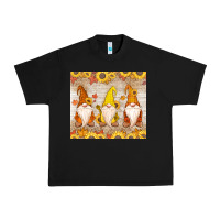 Black Thankful Gnomes Urban Heavy Tee - MaliasSmallBusiness