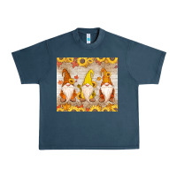 Midnight Navy Thankful Gnomes Urban Heavy Tee - MaliasSmallBusiness