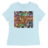 Easter Bunny Egg Cowhide Leopard Ladies Tee | Teevron
