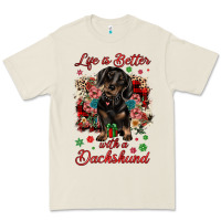 Christmas Life Is Better With A Dachshund Premium Tee | Teevron
