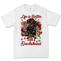 White Christmas life is better with a dachshund Premium Tee - JahusDesignShop