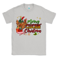 Moon Dust Merry Cluckin' Christmas Classic Tee - MaliasSmallBusiness