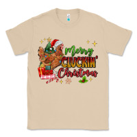 Mushroom Merry Cluckin' Christmas Classic Tee - MaliasSmallBusiness