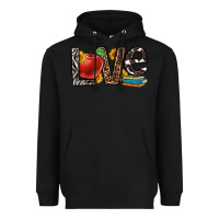 Black love teacher Heavyweight Hoodie - OliviaCreatesArt