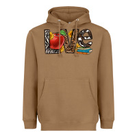 Toasted Coconut love teacher Heavyweight Hoodie - OliviaCreatesArt