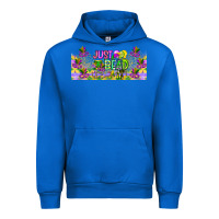 Cobalt Just Bead Urban Hoodie - CowhideDigitalArt