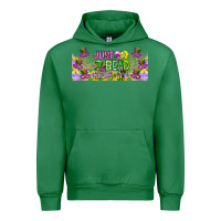 Emerald Just Bead Urban Hoodie - CowhideDigitalArt