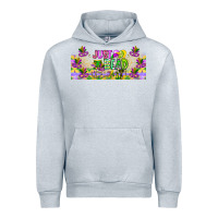 Heather Grey Just Bead Urban Hoodie - CowhideDigitalArt