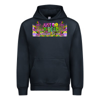 Navy Just Bead Urban Hoodie - CowhideDigitalArt