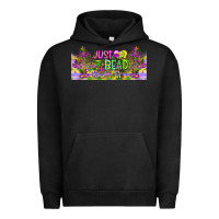 Pigment Black Just Bead Urban Hoodie - CowhideDigitalArt