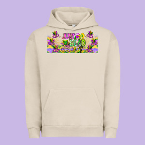 Just Bead Urban Hoodie Designed By Cowhidedigitalart