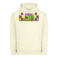 Pigment Pistachio Just Bead Urban Hoodie - CowhideDigitalArt