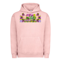 Pigment Salmon Just Bead Urban Hoodie - CowhideDigitalArt