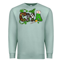 Seafoam St. Patrick's Day CMA Premium Sweatshirt - OliviaCreatesArt