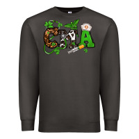 Smoke St. Patrick's Day CMA Premium Sweatshirt - OliviaCreatesArt