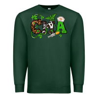 Sports Green St. Patrick's Day CMA Premium Sweatshirt - OliviaCreatesArt