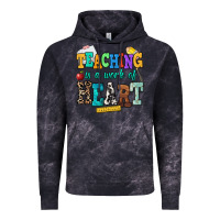 Cloud Black teaching is a work of heart Vintage Hoodie - NancyCooperArtShop