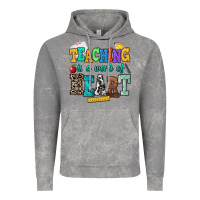 Cloud Rock teaching is a work of heart Vintage Hoodie - NancyCooperArtShop