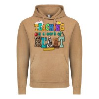 Vintage Camel teaching is a work of heart Vintage Hoodie - NancyCooperArtShop