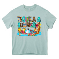 Tequila And Summmer Heavy Core Tee | Teevron