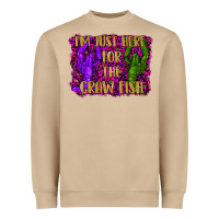 Mushroom mardi gras i'm just here for the craw fish with lobster Heavyweight Sweatshirt - RanaPortraitStore