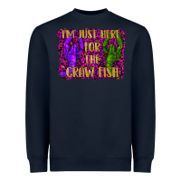 Navy mardi gras i'm just here for the craw fish with lobster Heavyweight Sweatshirt - RanaPortraitStore